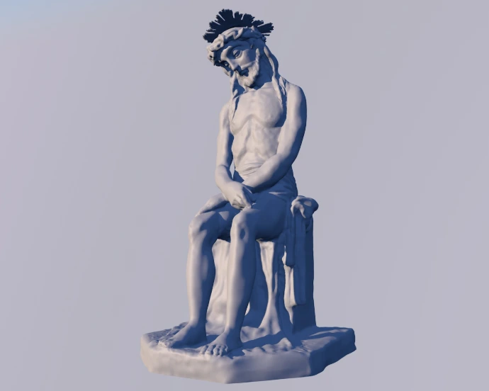 Jesus, impression 3d, numerisation 3D, réplique, reproduction