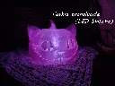impression-3d-chat-citrouille-lampe-fushia-translucide-led-blanc.webp