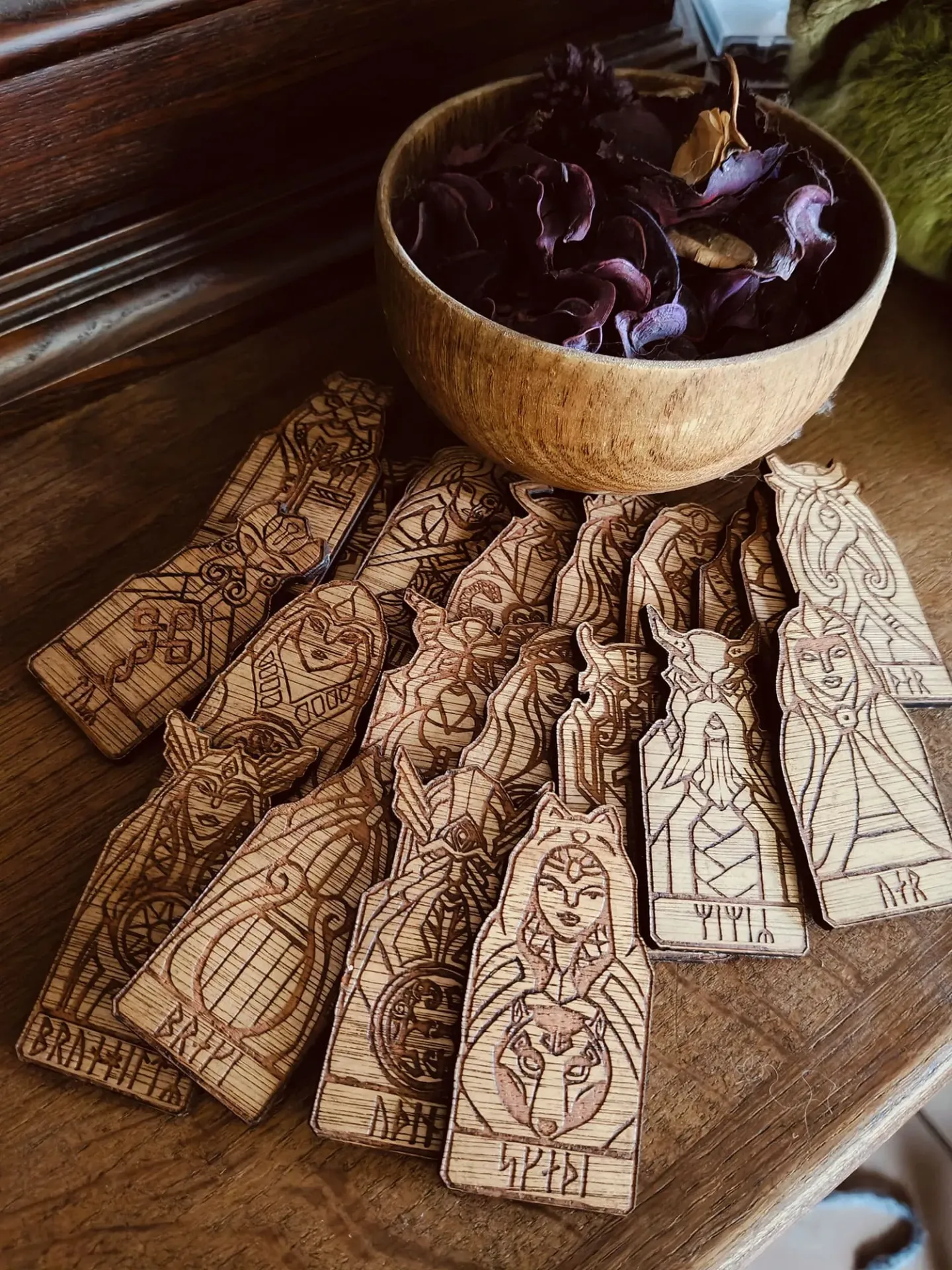 20 cartes Dieux "Orlog"